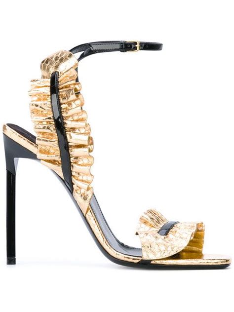 ysl edie snake ruffle